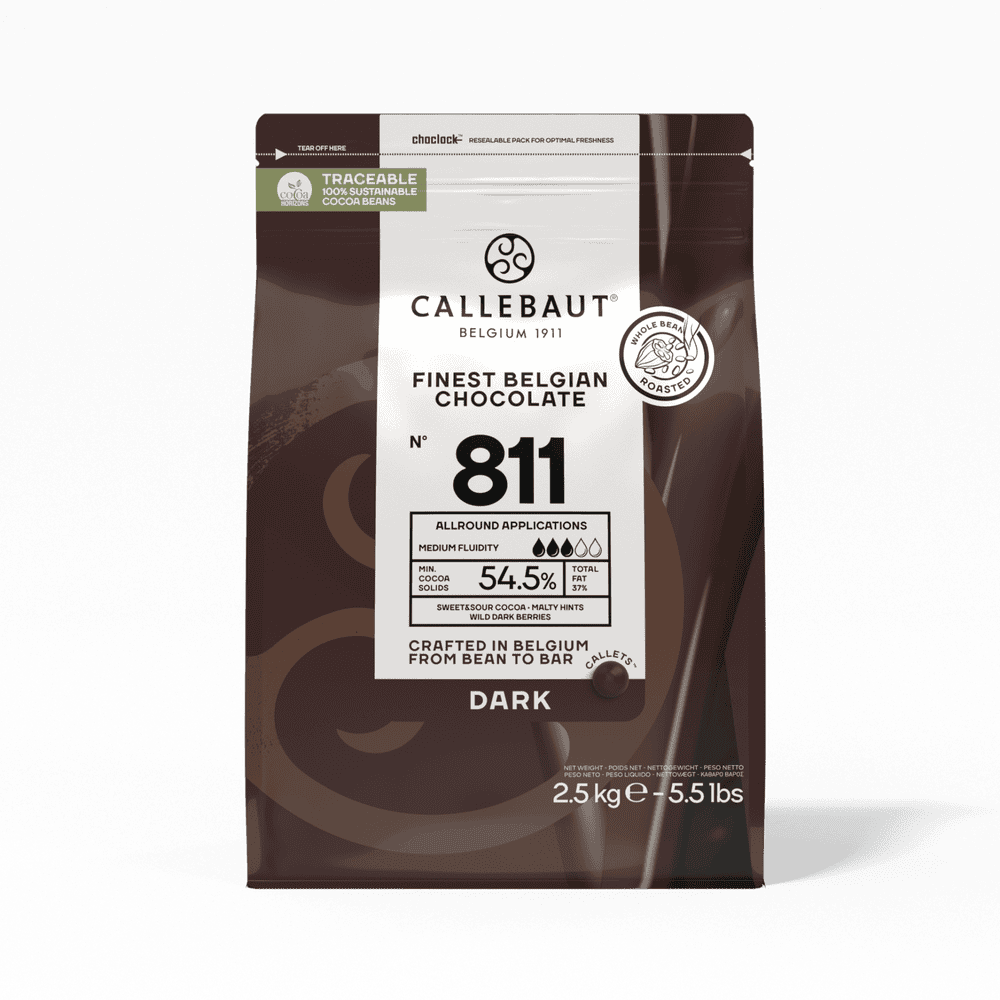 Dubai šokolaad: kuidas seda ise teha – kataifi, kuvertüür ja õiged vormid 5 Callebaut tume kuvertüür 54,5% callets 2,5 kg kott